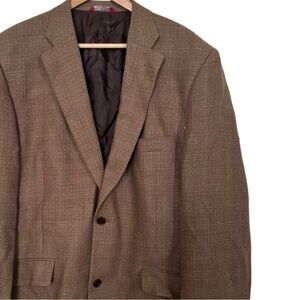 Report Collection Brown Wool Sports Jacket